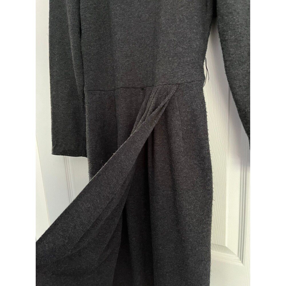Vintage Gray Tea Length Dress